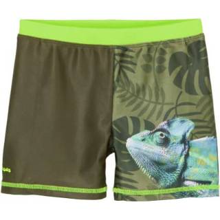 👉 Mengweefsel babymode jongens groen Playshoes UV-bescherming badkameleon shorts 4010952546798
