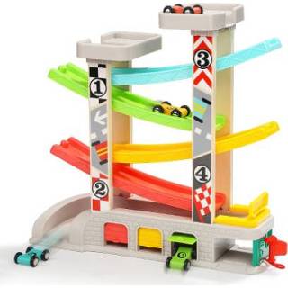 👉 Meisjes kleurrijk TopBright Toys® Autoracebaan - Stad 6971325131073