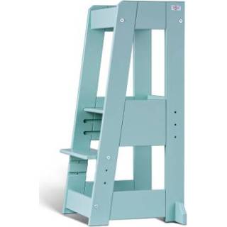 👉 Beuk massief groen jongens TiSsi ® Learning tower Felix mint 4260657580829