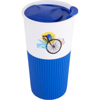 👉 Koffiemok meerkleurig One Size blauw Biggdesign Mok - Koffie to go beker Onbreekbaar 400ml 8681126422017
