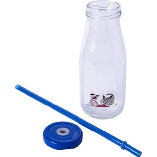 👉 Smoothie glas meerkleurig One Size Color-Meerkleurig blauw BiggDesign Dogs - 320ml 8682226429821