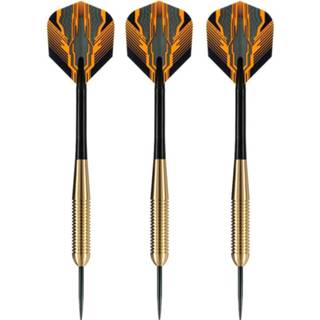 👉 Dart pijl brass active 1x Set van 3 dartpijlen Club 19 grams