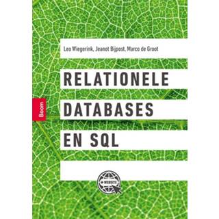 👉 Relationele databases en SQL. Wiegerink, Leo, Paperback 9789024429936