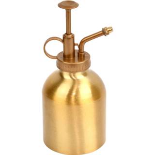 👉 Plantenspuit aluminium goud Plantenspuit/plantensproeier 290 Ml - Plantenspuiten 8720276499149