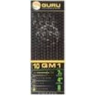 👉 Onderlijn witvis transparant Guru QM1 Standard Hair - 4 Inch Haakmaat 10 0.19mm 5060519394163