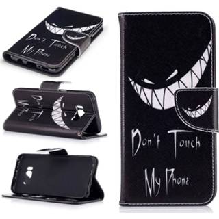 👉 Portemonnee Dont touch my phone Samsung S8 PLUS hoesje 8701077817738