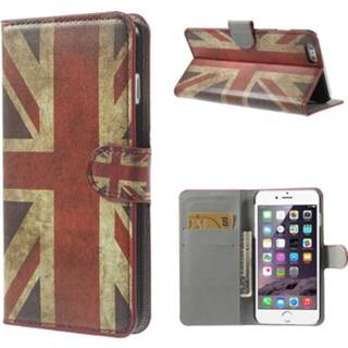 👉 Vlag Britse iPhone 8 en 7 portemonnee hoes 7435123784781