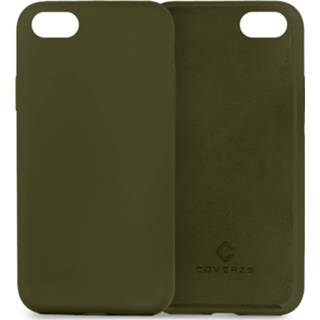 👉 Legergroen silicone Coverzs Luxe Liquid case iPhone 7/8 (legergroen) 8720391673059