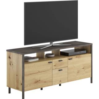 👉 Melamine beige TV-meubel Bjork 4029494121660