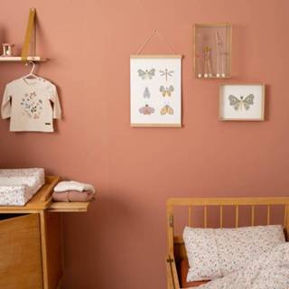 👉 Poster papier One Size meerkleurig Little Dutch A3 - Butterfly 8720168534194
