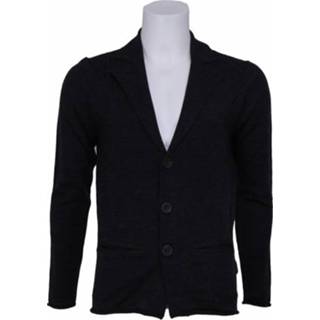 CLIFF CARDI - Guess - Truien en vesten - Zwart Zwart wol acryl mannen handwas CLIFF CARDI - Guess Truien en vesten