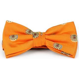 👉 Oranje zijde print male Suitable Strik Custom Made - 8720577109464 2900026955019