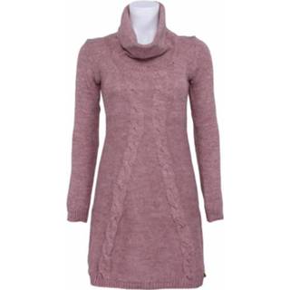 👉 Roze wol acryl viscose alpaca vrouwen lange trui - Phard Truien en vesten