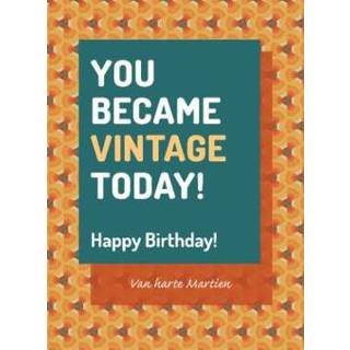 👉 Verjaardagskaart Luckz | Vintage