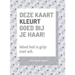 Verjaardagskaart Luckz | Kleurt goed bij je haar