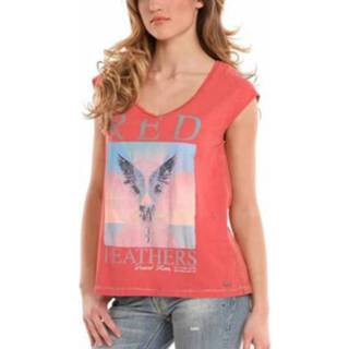 👉 Rood vrouwen Guess shirt - Desert Tee