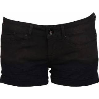 👉 Zwart polyester katoen elastan vrouwen BLACKJACK - Pepe Jeans Broeken
