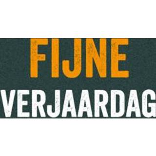 👉 Verjaardagskaart oranje Greetz | Fijne verjaardag