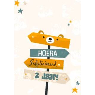 Verjaardagskaart neutraal Greetz | Beer