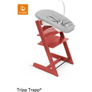 👉 Rood active Stokke Tripp Trapp Newborn Bundel - Warm Red 2500001465634