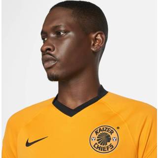 👉 Voetbalshirt geel XS male Kansas City Chiefs mannen Kaizer F.C. 2021/22 Stadium Thuis Nike met Dri-FIT voor heren - 194956207481
