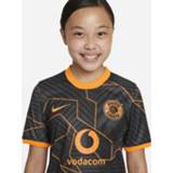 👉 Voetbalshirt zwart XS unisex Kansas City Chiefs kinderen Kaizer F.C. 2021/22 Stadium Uit Nike met Dri-FIT voor kids - 194956208617