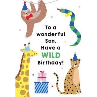 👉 Verjaardagskaart tijger Greetz | Wild birthday!