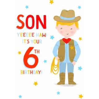 👉 Verjaardagskaart cowboy Greetz | met leeftijd
