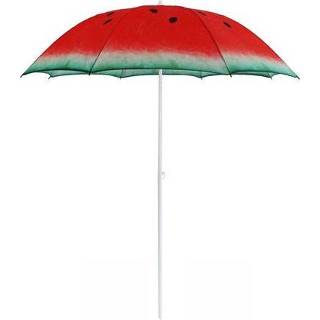 👉 Male Central Park strandparasol Beach Ø1,8m watermeloen 5414628069304