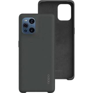 👉 Siliconen hoesje zwart Back Cover Oppo Find X3 Pro Silicon 6944284679573