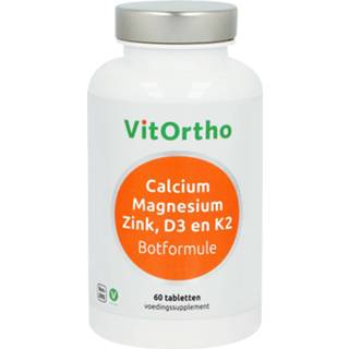 👉 Calcium zink VitOrtho Magnesium D3 en K2 tabs - 60 st 8717056141367