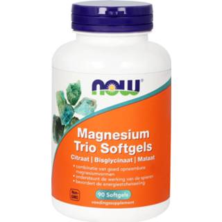 👉 Magnesium NOW Trio Softgels - 90 st