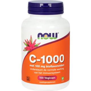 👉 NOW C-1000 met 100 mg Bioflavonoïden Vegicaps - st