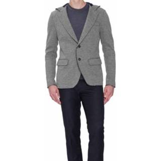 Single breasted wool jacket - Antony Morato - Jassen - Grijs Grijs polyester acryl katoen polyamide elastan viscose mannen Single breasted wool jacket - Antony Morato Jassen