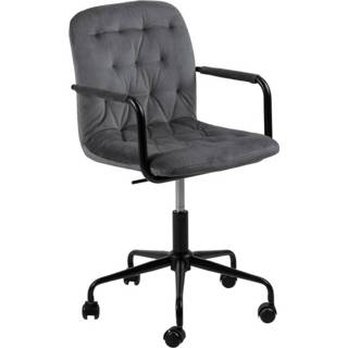 👉 Bureau stoel velvet stof roze Bendt Bureaustoel 'Anky' Velvet, kleur 5713941162489