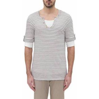 👉 Crme wit katoen mannen WHITE SAINT TROPEZ - Antony Morato T-shirts