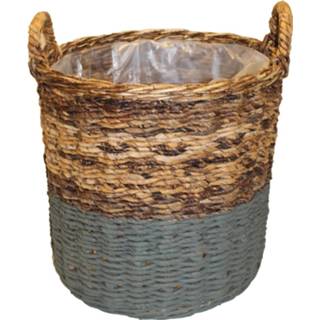 👉 Olijfgroen One Size GeenKleur Pot cilinder d46h45 cm 8714763293525