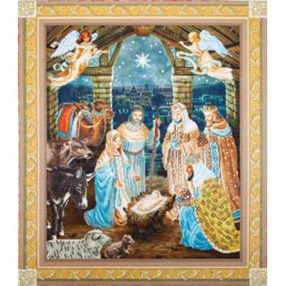 👉 GeenKleur One Size Nativity Scene Diamond Dotz 85x100 cm Painting 4897073241081