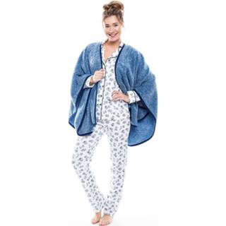 👉 Pyjama GeenKleur vrouwen Warme, dik katoenen interlock, dames met lange mouwen 'sleepy foxy lady' 8719833089565