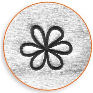 👉 Stempel zilver staal One Size ImpressArt Embossing 6 mm bloem 11499008484