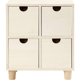 👉 Ladenkast houten naturel Creotime 23x20x11,5 cm 5712854314466