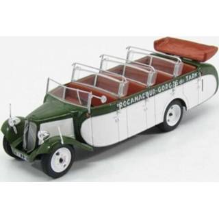 👉 Autobus donkergroen wit One Size meerkleurig Citroen Type 23U 1947 Green/ White 1084304973542