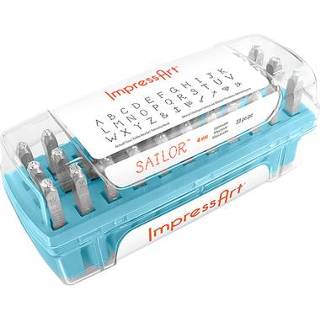 👉 Stempel GeenKleur Creotime Embossing Stempels Sailor Hoofdletters 11499039914