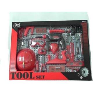 Helm One Size meerkleurig ToySets and Figures Braet Toolset with , Glasses Drill 3700115249093