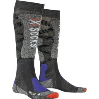 👉 Grijs polyamide wol X-Socks skisokken Light 4.0 polyamide/wol mt 45-47 7613418015622
