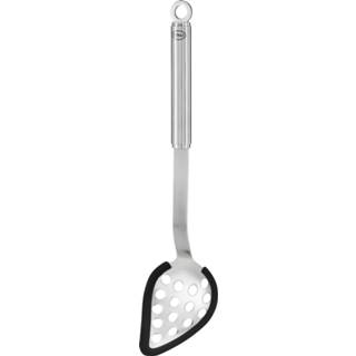 👉 Spatel siliconen RVS zilverkleurig Multifunctionele Spatel, - Rösle 4004293106285