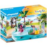👉 Zwembad Playmobil - Leuk Met Watersplash (70610) 4008789706102