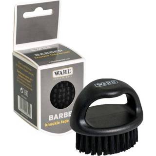 👉 Zwart active Wahl Knuckle Fade Brush Black 4015110028109