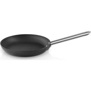 👉 Koekenpan zwart aluminium Black Line - Ø 24 cm Eva Trio 5706631063920