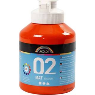 👉 Plakkaatverf oranje A-Color 500 ml 5707167016817